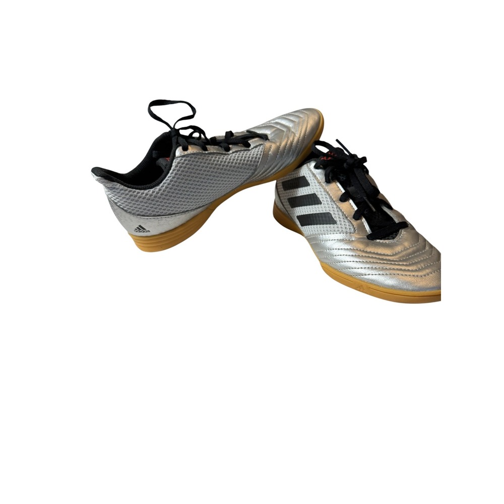 Adidas Predator 19.4 Sala Silver Black Indoor Soccer Shoes G25829 Mens 6